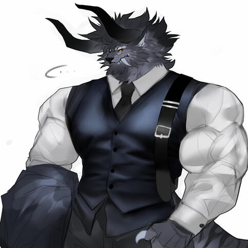 Good boi with Outfit 2 : Half-Body :: Hyper(?)