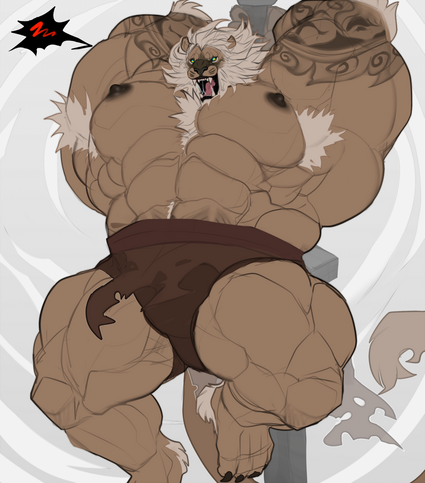 Liom Bonker : Half-Body : Bulk 125% , Flat