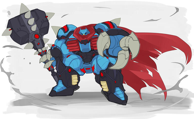 FullBody : Gao : Mecha :: Semi-Hyper , Flat , Minimal AO